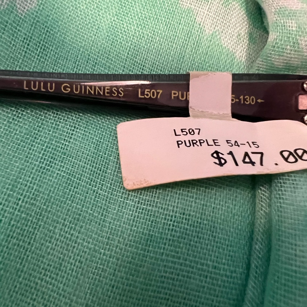 Lulu Guinness NWT Sunglasses “Be A Glamour Girl” Style - Picture 6 of 7